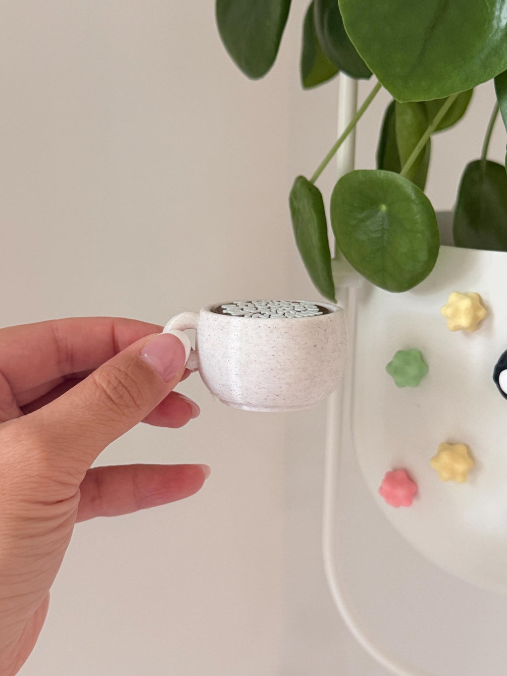 3D Printed Coffee Matcha Fidget Clicker | "I Will Succeed Because I'm Insane" Desk Toy __etsy:8090514842