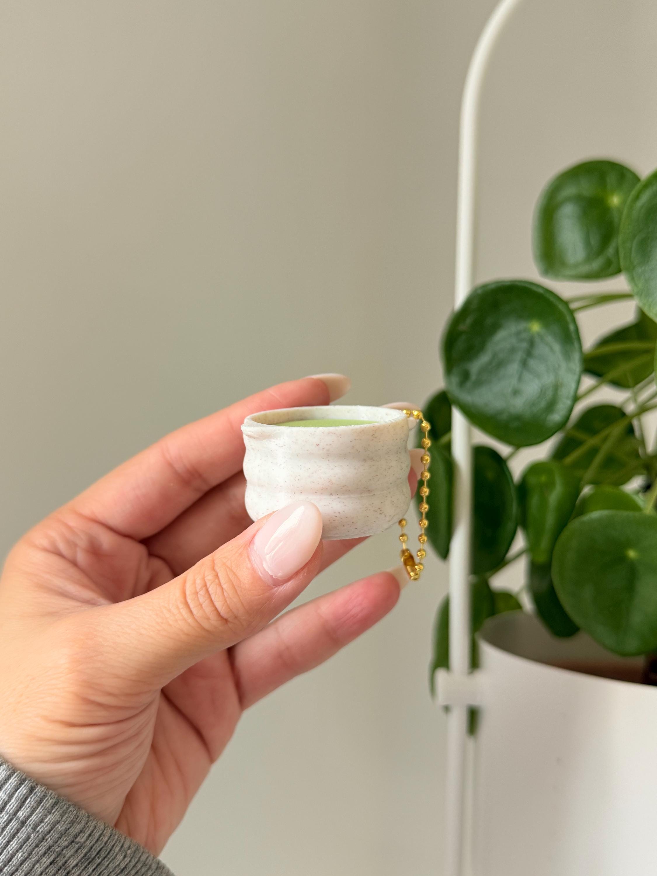 3D Printed Matcha Bowl Fidget Clicker – With or Without Chasen __etsy:7911762639