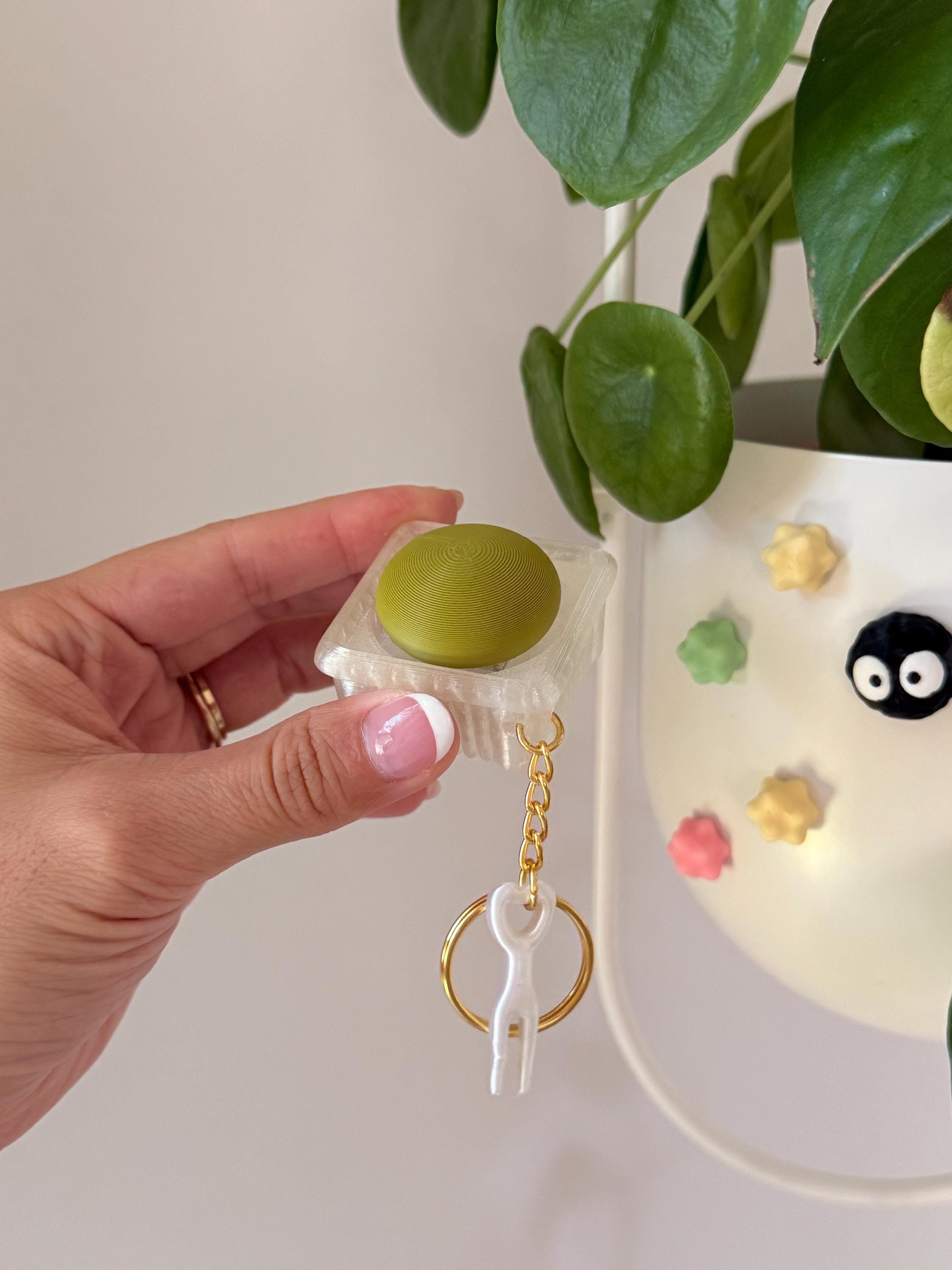 3D Printed Mochi Fidget Clicker Toy | Pink, Green, White Desk Accessory __etsy:8101216414