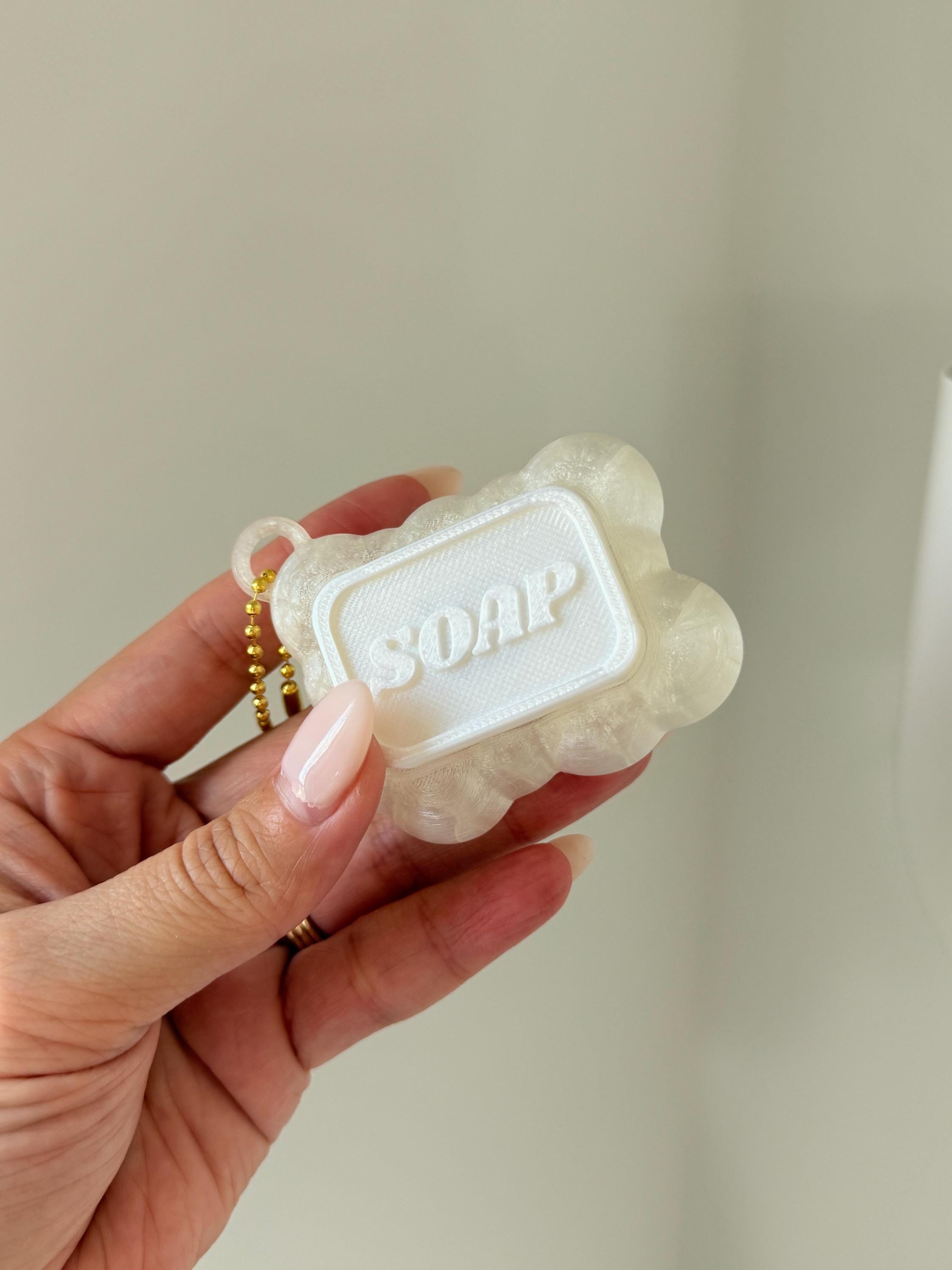 3D Printed Soap Bar Clicker Fidget Toy | Keychain Desk Accessory ASMR Clicker __etsy:7912266261