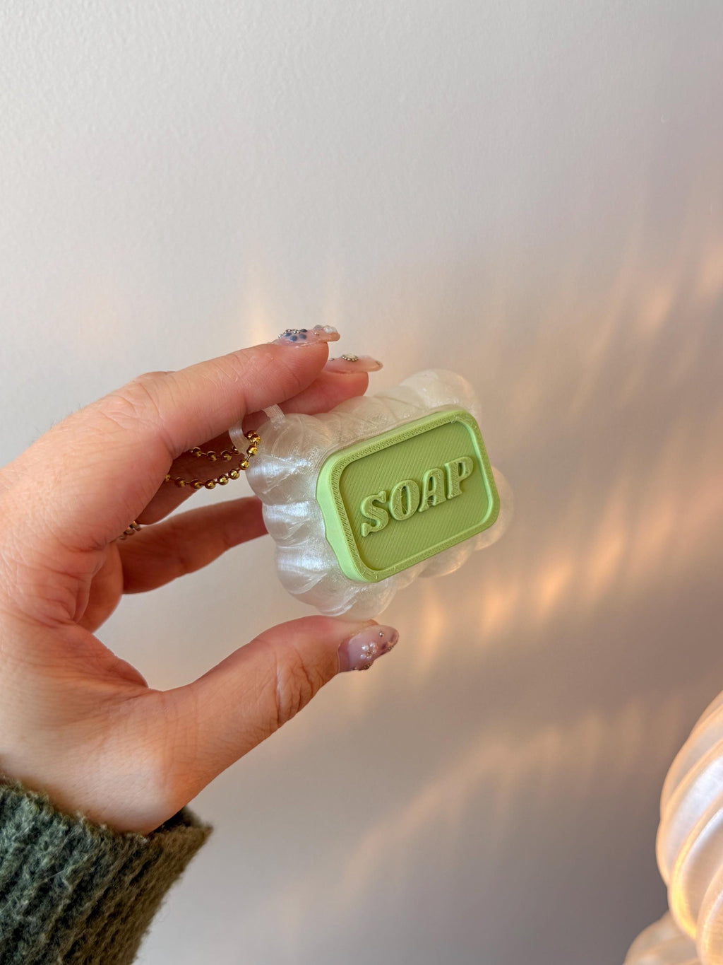 3D Printed Soap Bar Clicker Fidget Toy | Keychain Desk Accessory ASMR Clicker __etsy:7780000042
