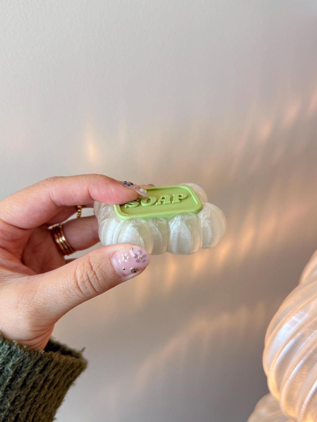 3D Printed Soap Bar Clicker Fidget Toy | Keychain Desk Accessory ASMR Clicker __etsy:7780000044