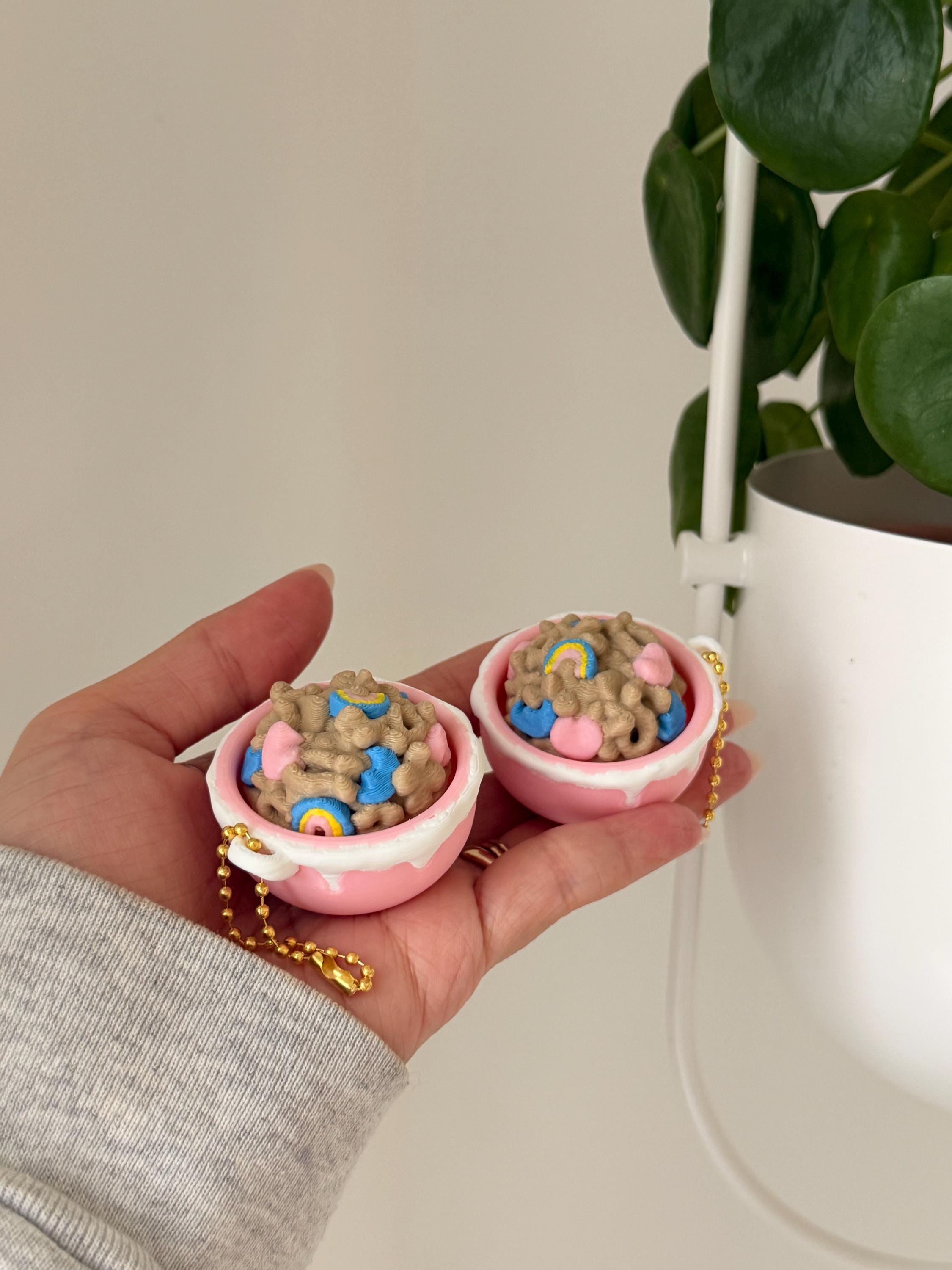Lucky Charm Cereal Fidget Clicker | 3D Printed Desk Toy | Nostalgic Breakfast Collectible __etsy:7846731906