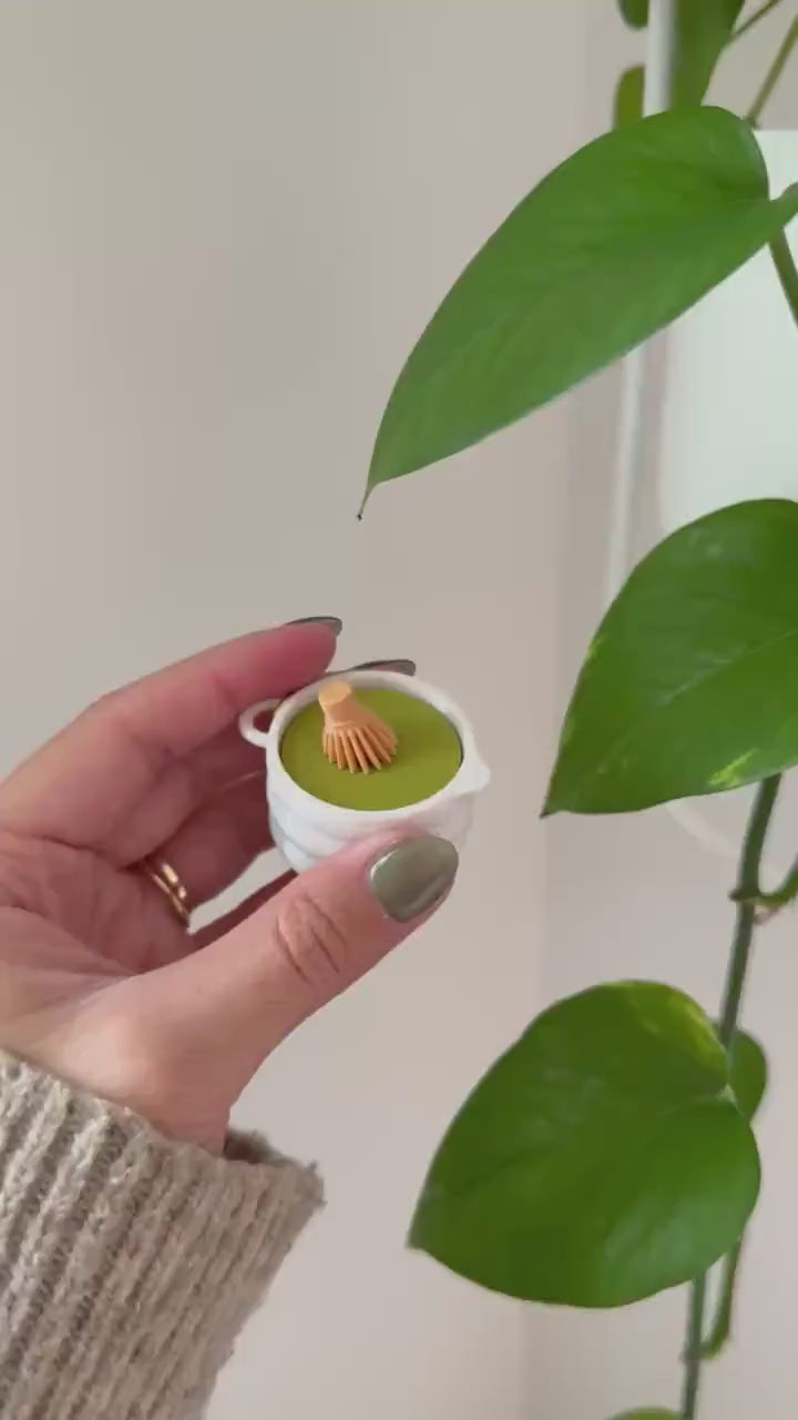 3D Printed Matcha Bowl Fidget Clicker – With or Without Chasen
