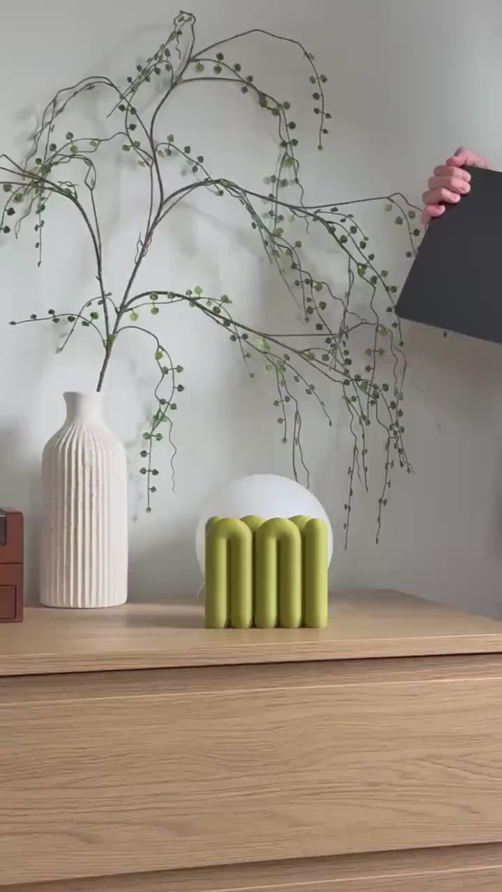 Wavy Laptop Stand | Sculptural 3D Printed Desk Organizer | Modern MacBook Dock
